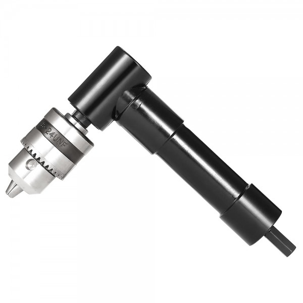 High Quality Cordless Right Angle Drill Attachment Adapter With 3/8" Keyed Chuck 8mm Hex Shank Power Tool Accessory