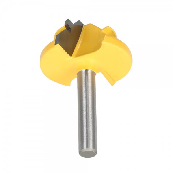 45° 1/2" Stock Max 3/8" Min 1/4" Shank 1-3/8" Tool Bit Small Lock Miter Router Bit Woodworking Tools