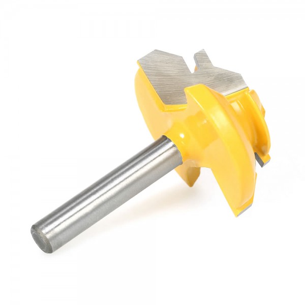 45° 1/2" Stock Max 3/8" Min 1/4" Shank 1-3/8" Tool Bit Small Lock Miter Router Bit Woodworking Tools