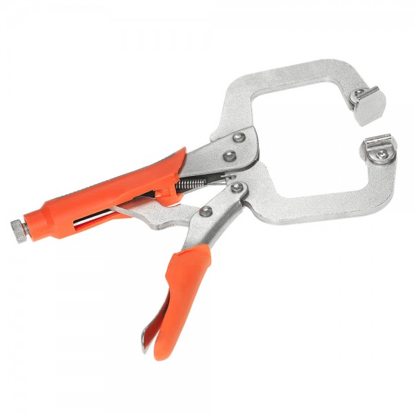 5" Locking C-Clamp Pliers with Rubber Grip Quick Release Clamp Hand Tool