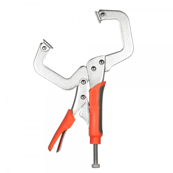 5" Locking C-Clamp Pliers with Rubber Grip Quick Release Clamp Hand Tool