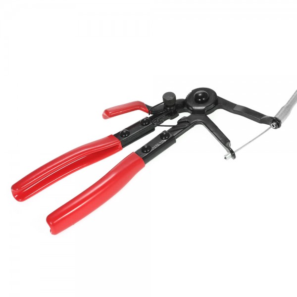 24" Cable-type Flexible Hose Clamp Pliers with Flexible Wire Shaft Fuel Oil Water Hose Tool