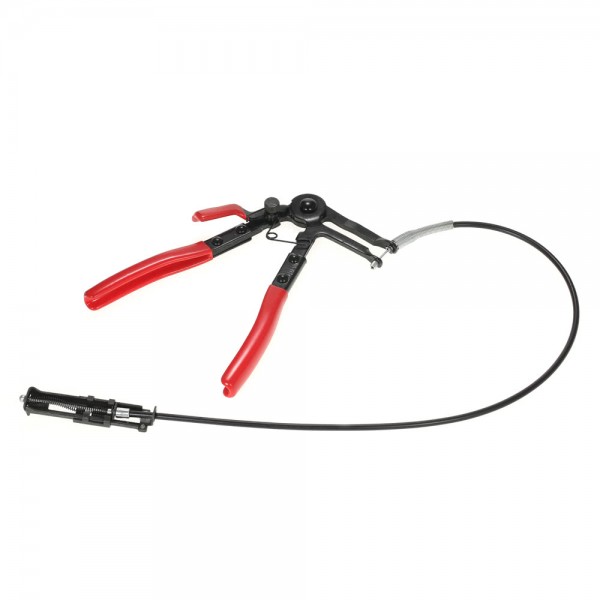 24" Cable-type Flexible Hose Clamp Pliers with Flexible Wire Shaft Fuel Oil Water Hose Tool