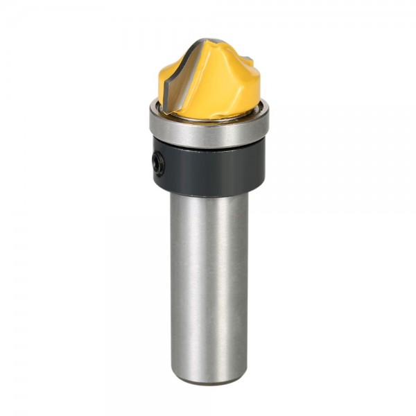 1/2" Shank Cemented Carbide Trim Router Bit Woodworking Profile Groove Template Cutter Carving Tool