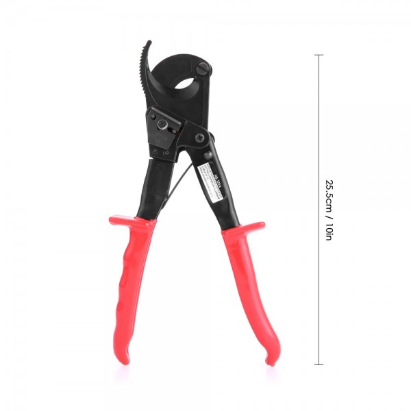 Professional Heavy Duty 240mm2 Ratchet Cable Cutter Wire Cut Hand Tool for Cutting Copper and Aluminum Cable