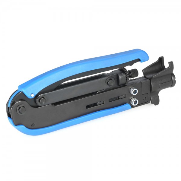 Multifunctional Adjustable Coax Cable Crimper Coaxial  Compression Crimping Tool for F RG59 RG6 RG11