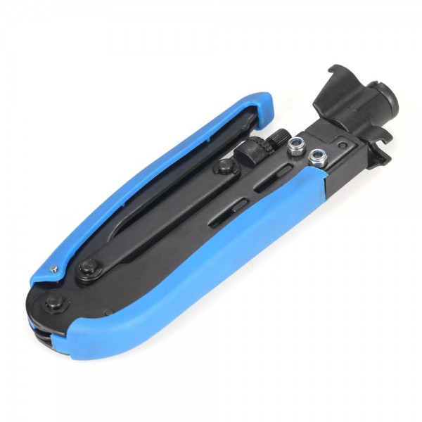 Multifunctional Adjustable Coax Cable Crimper Coaxial  Compression Crimping Tool for F RG59 RG6 RG11