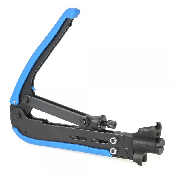 Multifunctional Adjustable Coax Cable Crimper Coaxial  Compression Crimping Tool for F RG59 RG6 RG11