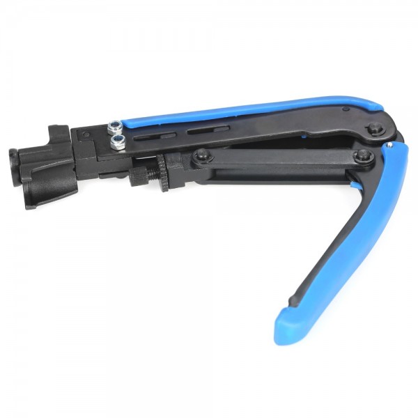 Multifunctional Adjustable Coax Cable Crimper Coaxial  Compression Crimping Tool for F RG59 RG6 RG11