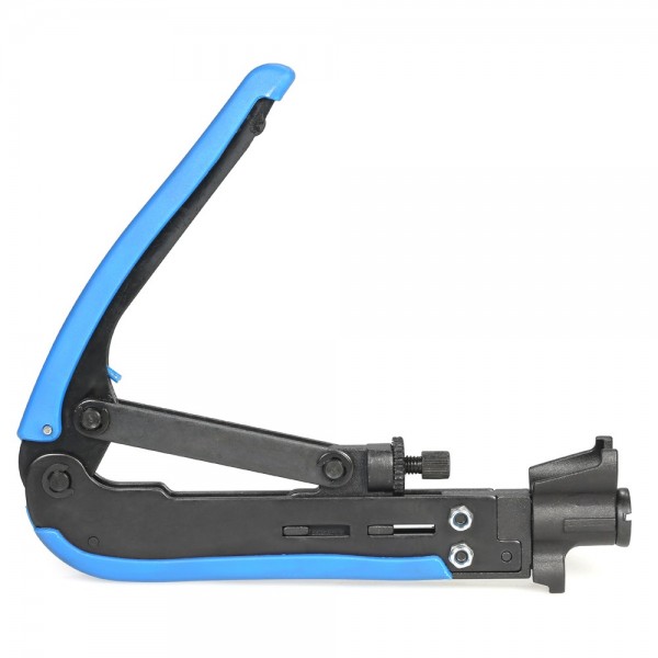 Multifunctional Adjustable Coax Cable Crimper Coaxial  Compression Crimping Tool for F RG59 RG6 RG11