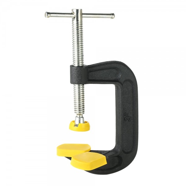 Inch Heavy Duty Adjustable C-Clamp Malleable Double Head G-Clamp Desktop Mount Holder for Woodworking