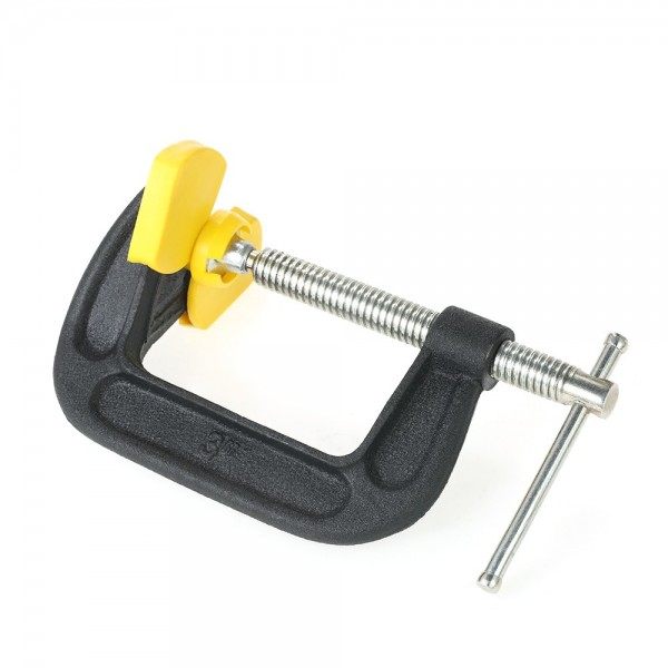 Inch Heavy Duty Adjustable C-Clamp Malleable Double Head G-Clamp Desktop Mount Holder for Woodworking