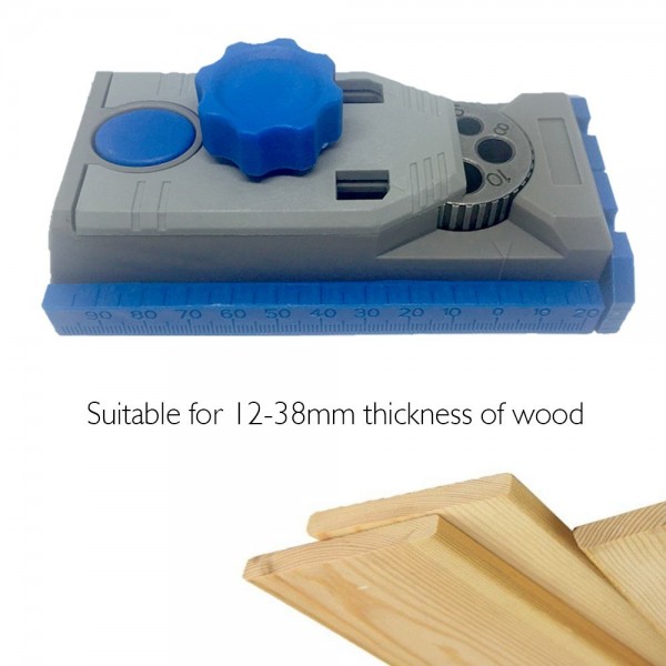 Pocket Hole Jig System 9.5mm Drill Guide Sleeve for Kreg Pilot Wood Drilling Doweling Woodworking Hole Saw & DIY Joinery Work Tool Set