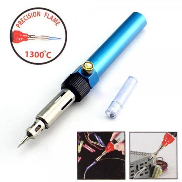 Gas Iron Blow Torch Soldering Pen Solder Burner Cordless Cutting and Welding Tools