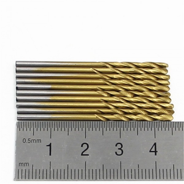 Straight Shank Twist Drill High Speed Steel Drill Bit 50pcs