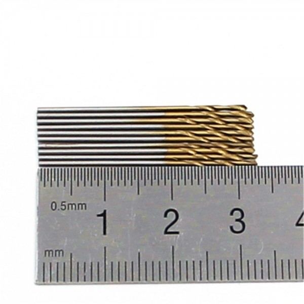 Straight Shank Twist Drill High Speed Steel Drill Bit 50pcs