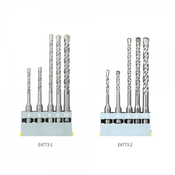 5pcs Multi-Purpose Percussion Rotary Hammer Drill Bits Set Phillips