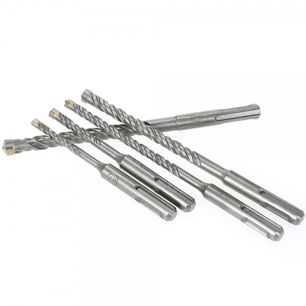 5pcs Multi-Purpose Percussion Rotary Hammer Drill Bits Set Phillips