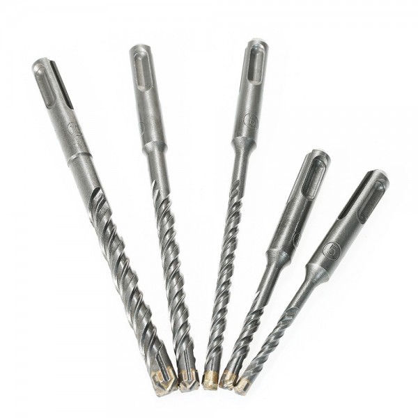 5pcs Multi-Purpose Percussion Rotary Hammer Drill Bits Set Phillips