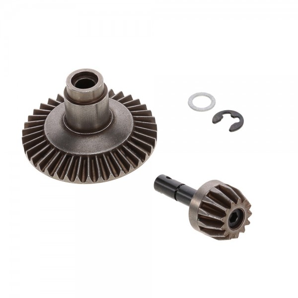 13T 38T Metal Crown Gear Differential Main Gear Combo Set for Front/ Rear Axle AXIAL SCX10 90021 90022 RC Off-Road Buggy Monster Truck Car