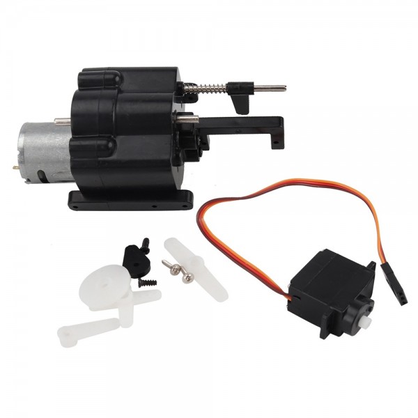 Speed Change Gear Box w/ Motor and Servo