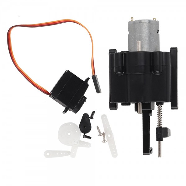 Speed Change Gear Box w/ Motor and Servo