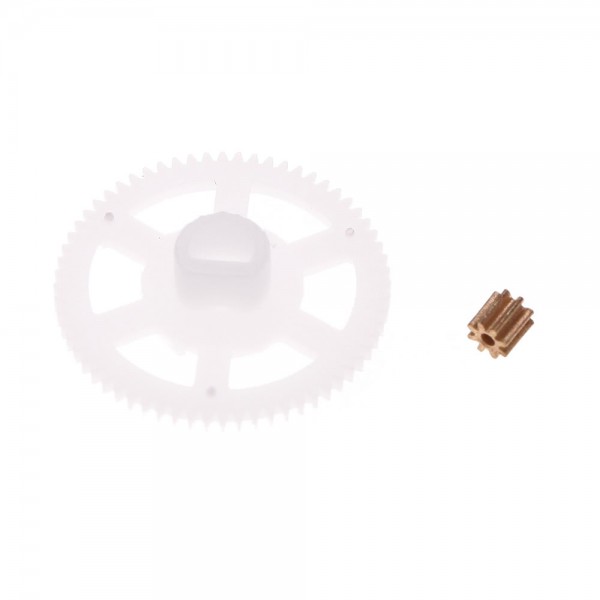 4pcs Original WLtoys V686G Part V686-11 V686-08 Gear Wheel with 4pcs Copper Gear Set for JJRC/WLtoys V686G RC FPV Quadcopter