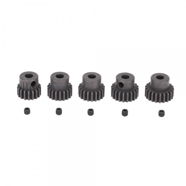 GoolRC 5Pcs 32DP 5mm 17T 18T 19T 20T 21T Motor Pinion Gear Combo Set for 1/10 RC Car Brushed Brushless Motor