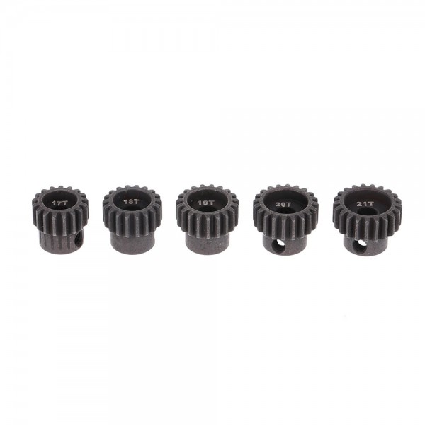 GoolRC 5Pcs 32DP 5mm 17T 18T 19T 20T 21T Motor Pinion Gear Combo Set for 1/10 RC Car Brushed Brushless Motor