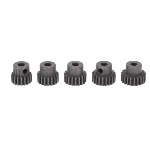 GoolRC 5Pcs 32DP 5mm 17T 18T 19T 20T 21T Motor Pinion Gear Combo Set for 1/10 RC Car Brushed Brushless Motor