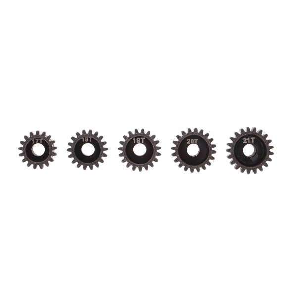 GoolRC 5Pcs 32DP 5mm 17T 18T 19T 20T 21T Motor Pinion Gear Combo Set for 1/10 RC Car Brushed Brushless Motor