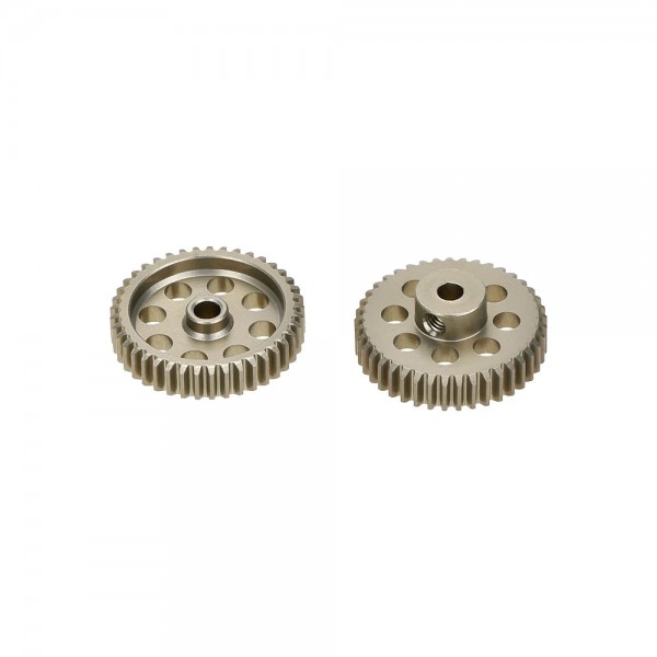 GoolRC 2Pcs 48DP 3.175mm 41T Pinion Motor Gear for RC Car Brushed Brushless Motor